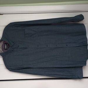 DBST Classic Fit Shirt Sz L Button Down Cotton Whimsical Novelty Casual Comfy